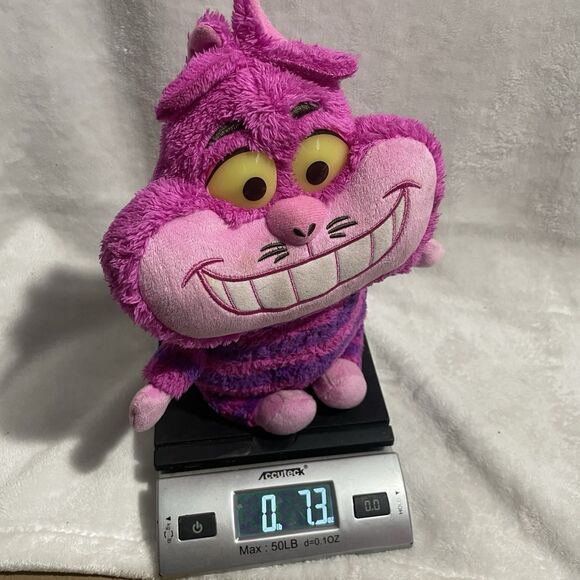 Disney Junior Alice’s Wonderland  Cheshire Cat Plush 2022 Chat & Glow Lights up - Picture 11 of 11